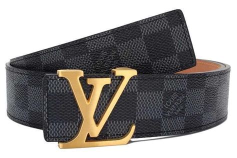 louis vuitton belt grey men's